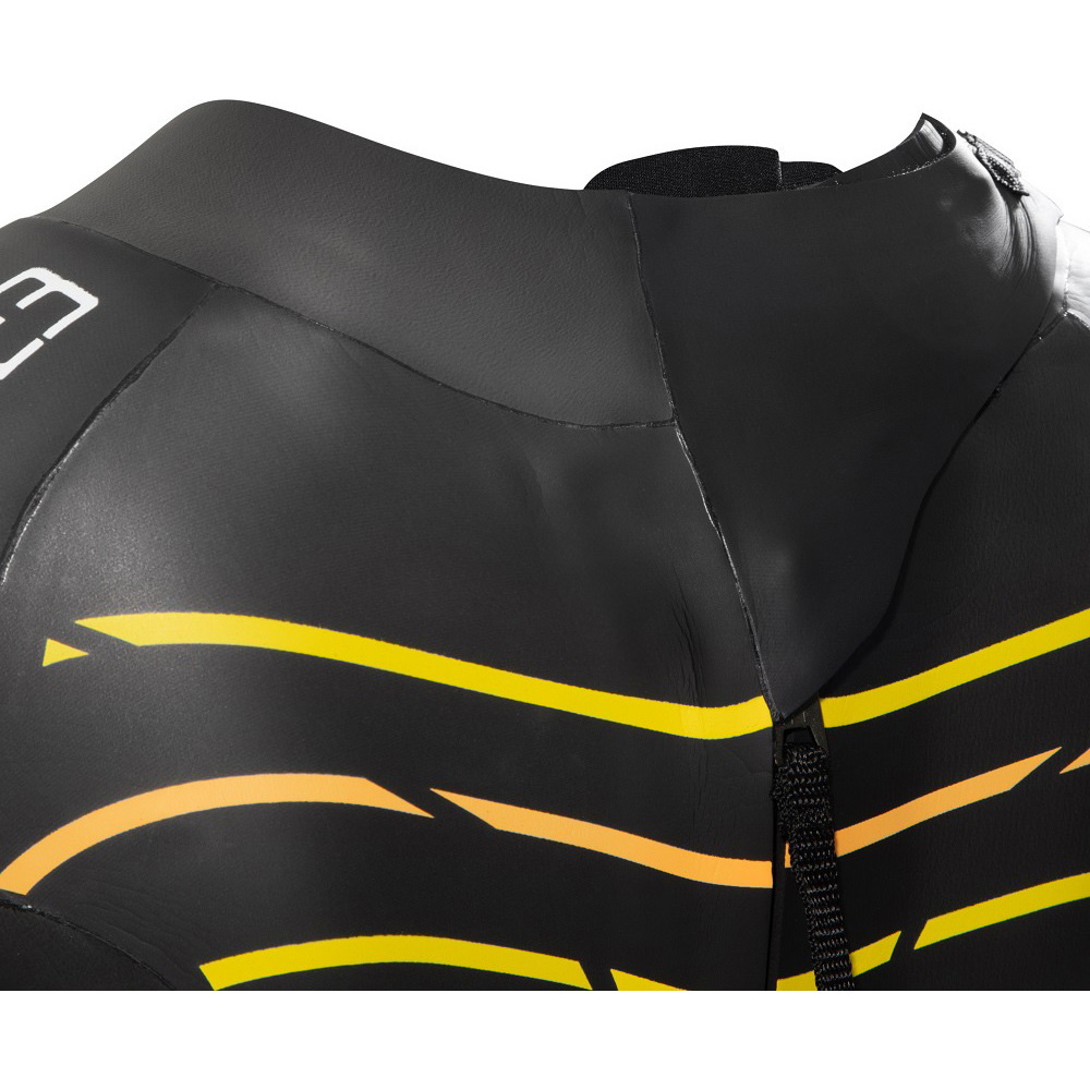 Zone3 Womens Thermal Aspect Breaststroke Wetsuit WS21WTMA101 - Black / Orange / Yellow